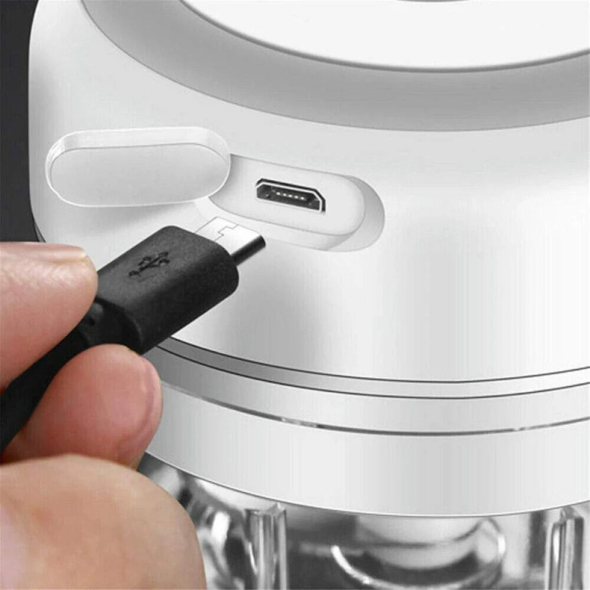 Mini Electric Chopper Effortless One-Touch Operation & 250ml Capacity Electric Vegetable & Fruit Chopper